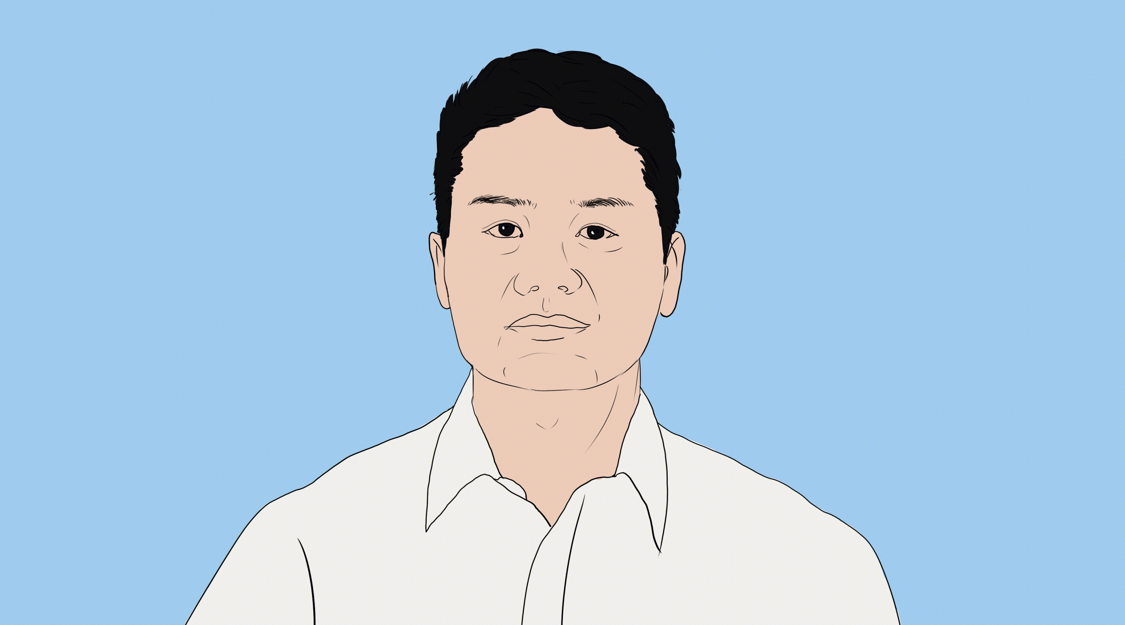 插画：JD京东 刘强东