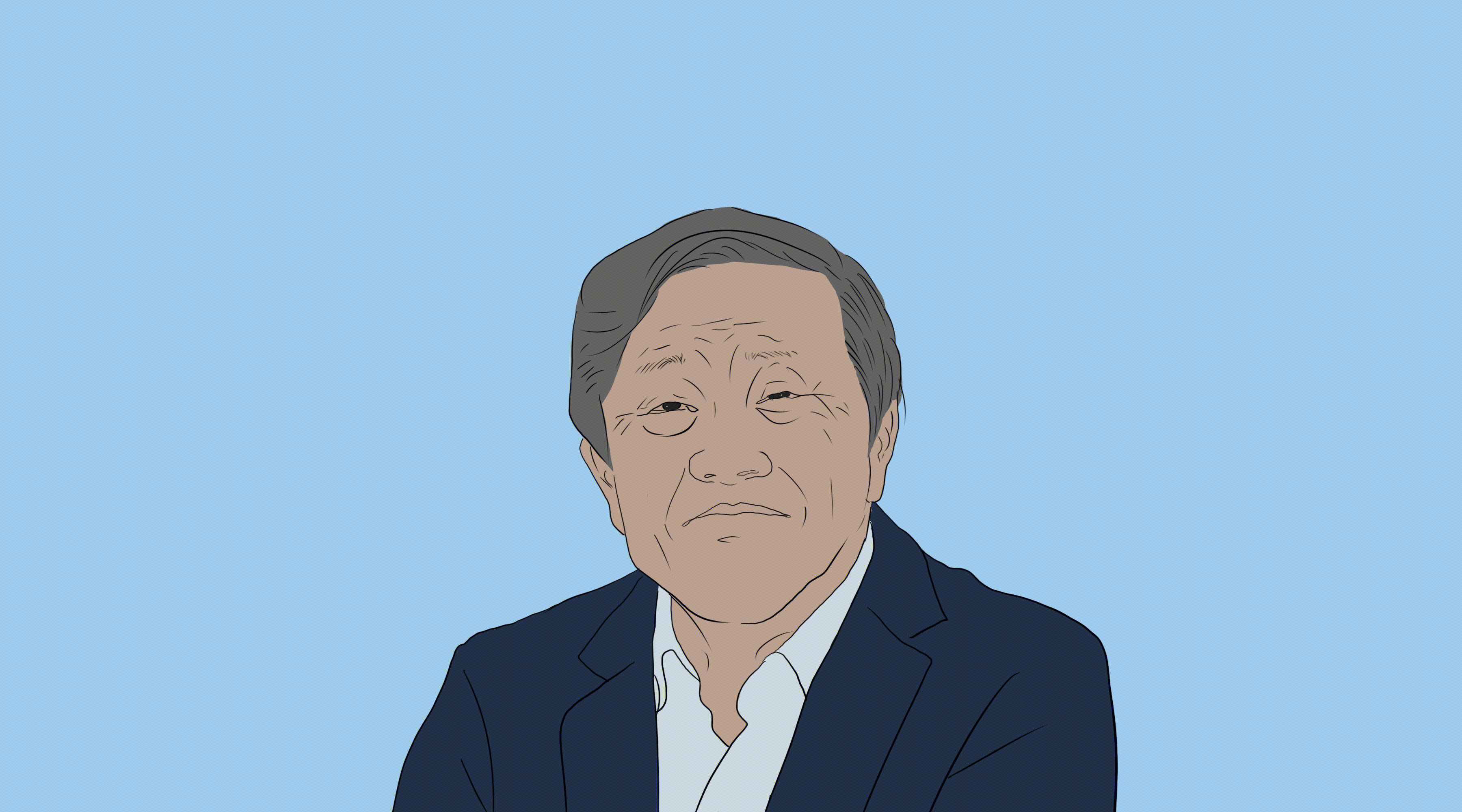 插画：华为 任正非