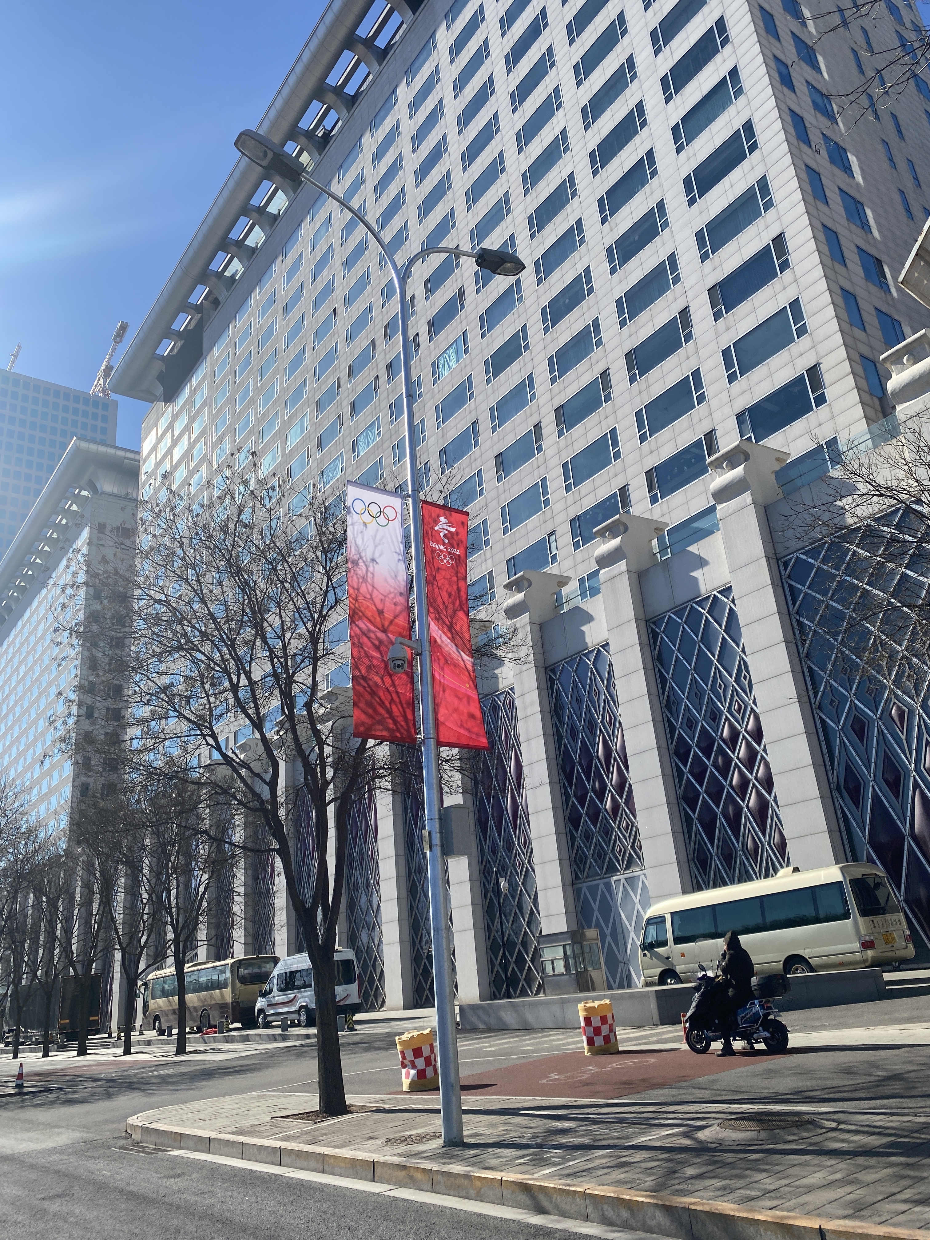 2022北京冬奥会 五环 指示牌