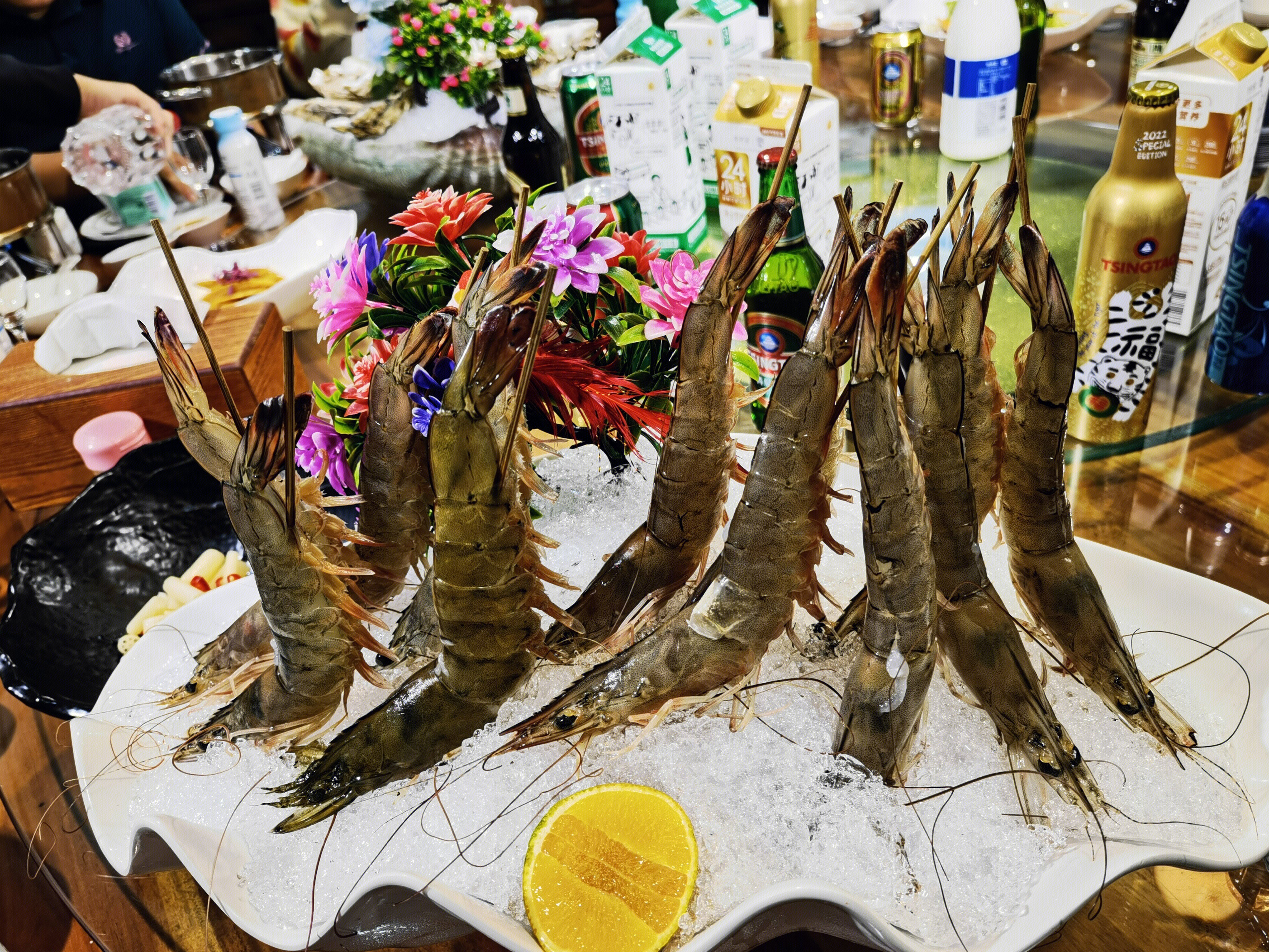 海鲜 虾 餐饮