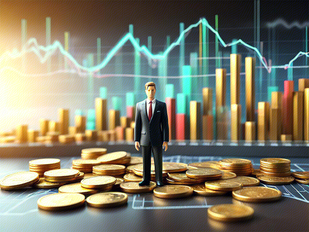金币 钱 货币 资产 财产 金融 商业 商人 企业家 富豪 基金经理
