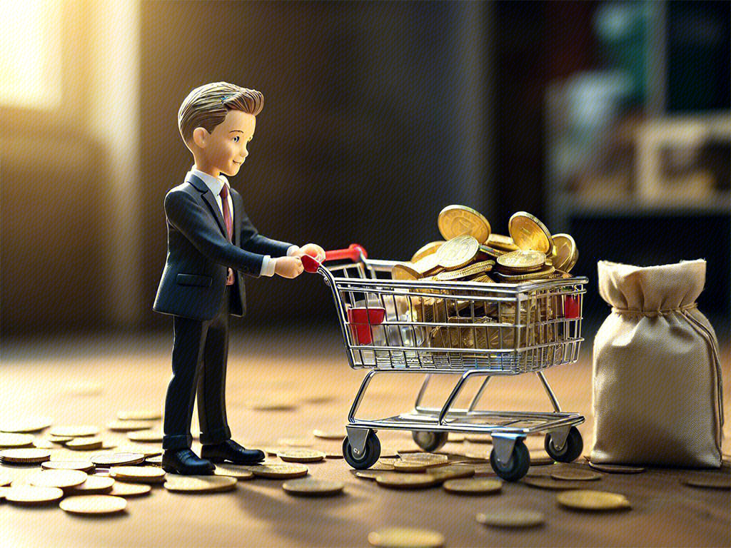 金币 钱 货币 资产 财产 金融 商业 商人 企业家 富豪 土豪