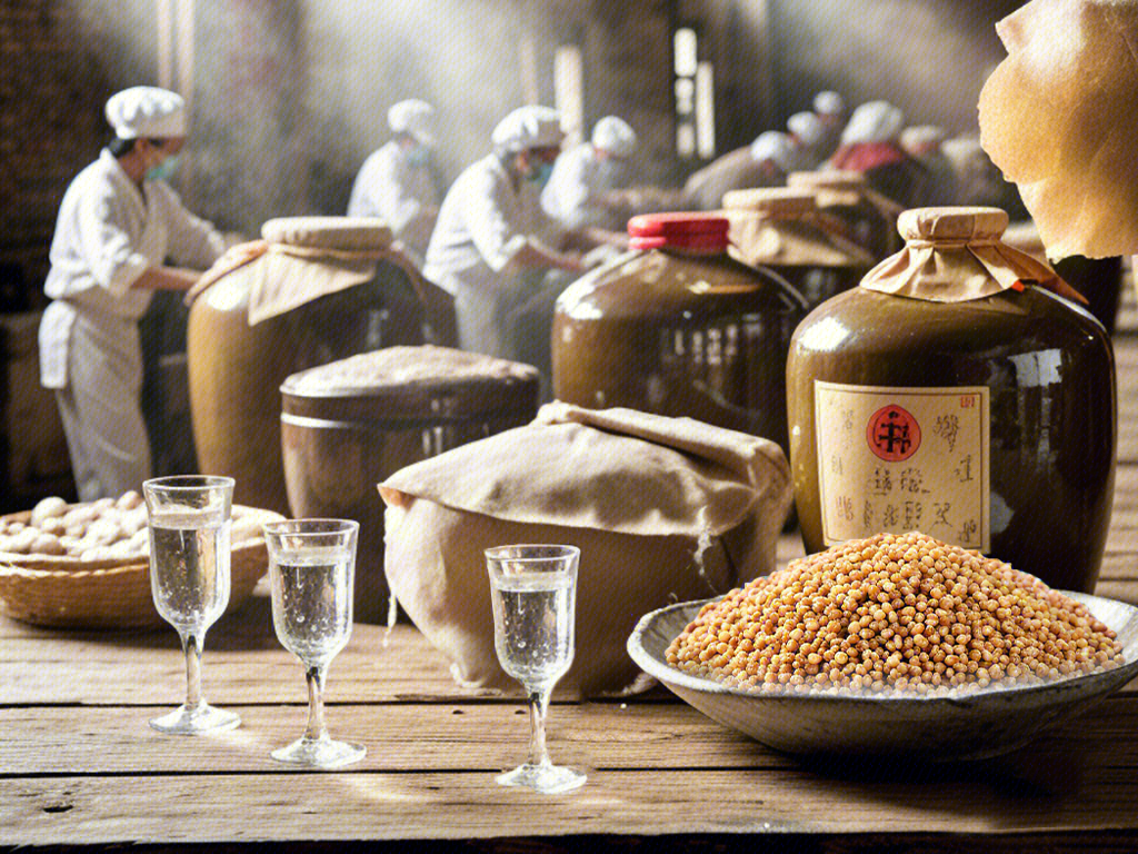 白酒酿造 古法酿酒 白酒 粮食酒 高粱酒