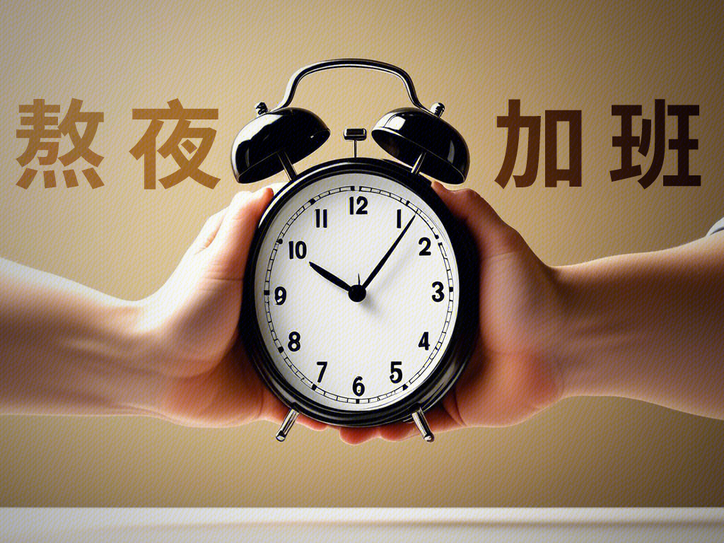 熬夜 加班 变形 压力 焦虑