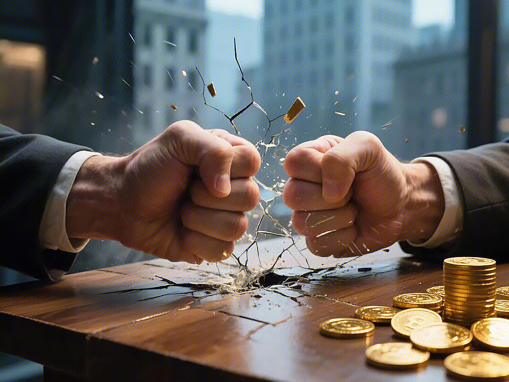 干仗 竞争 激怒 对立 争夺 矛盾 金融纠纷 经济纠纷