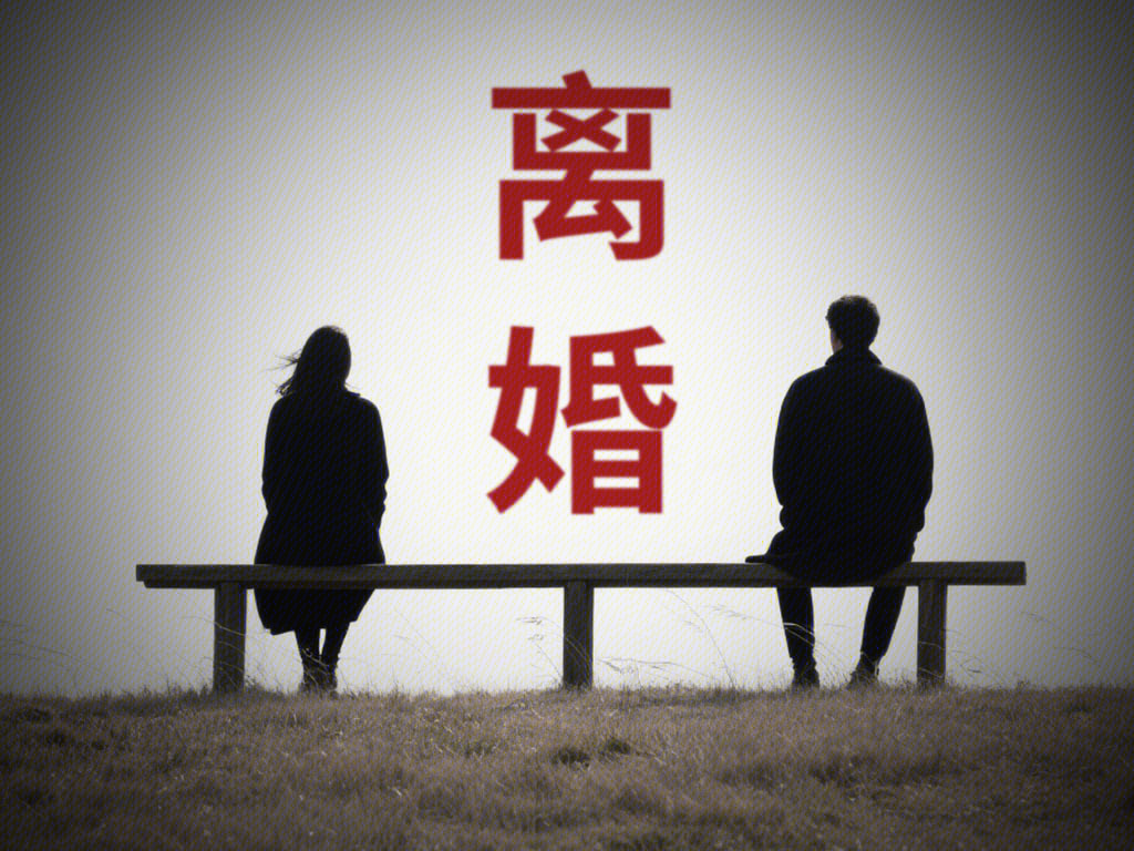 离婚 冷静 心灰意冷 破碎 破裂 分手 婚姻失败
