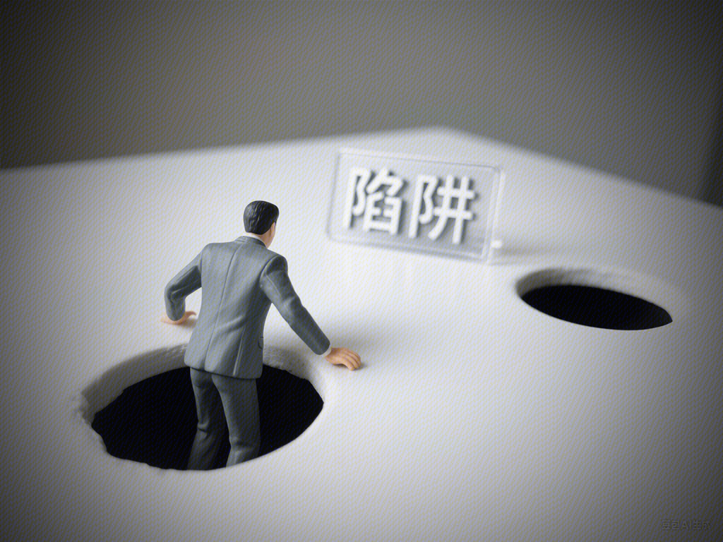 陷阱 掉入陷阱 挣扎