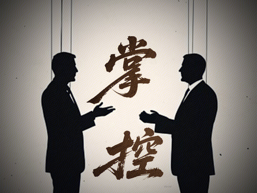 掌控 提线木偶 幕后操纵 商人交流