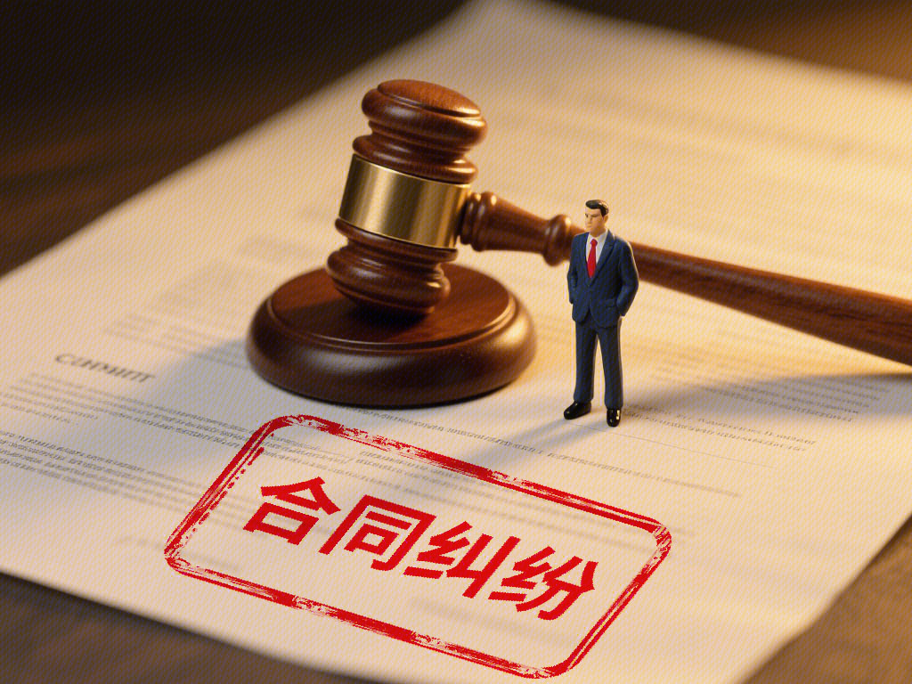 合同纠纷 商业纠纷 法槌 起诉 法律 商人