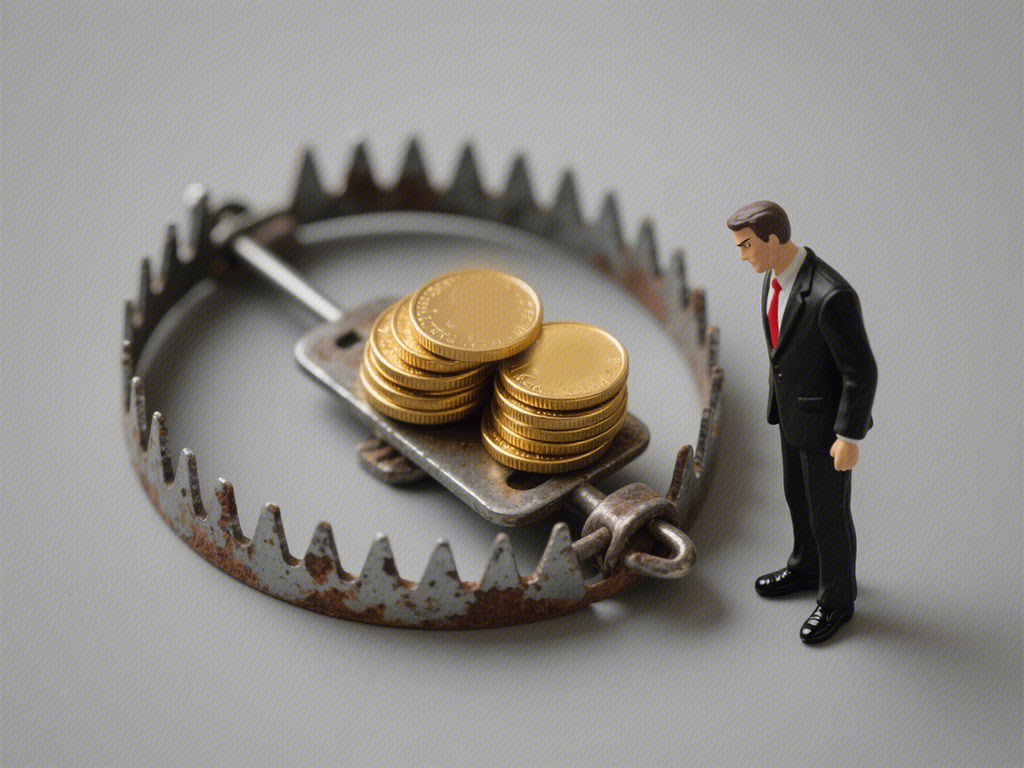 陷阱 金钱诱惑 投资陷阱