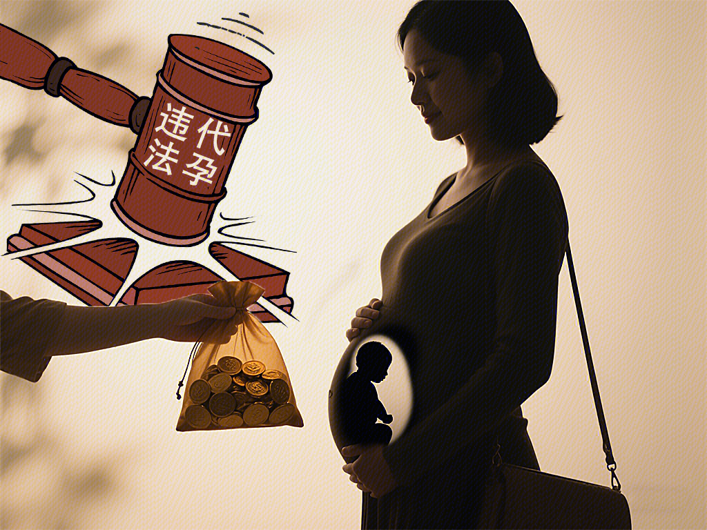 违法代孕 孕妈妈 非法代孕 有偿代孕