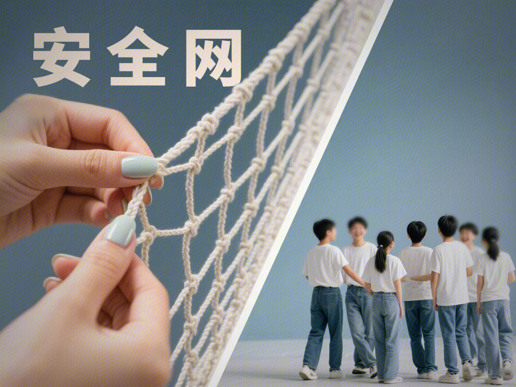筑起安全网 青少年保护 安全防线 青少年安全网