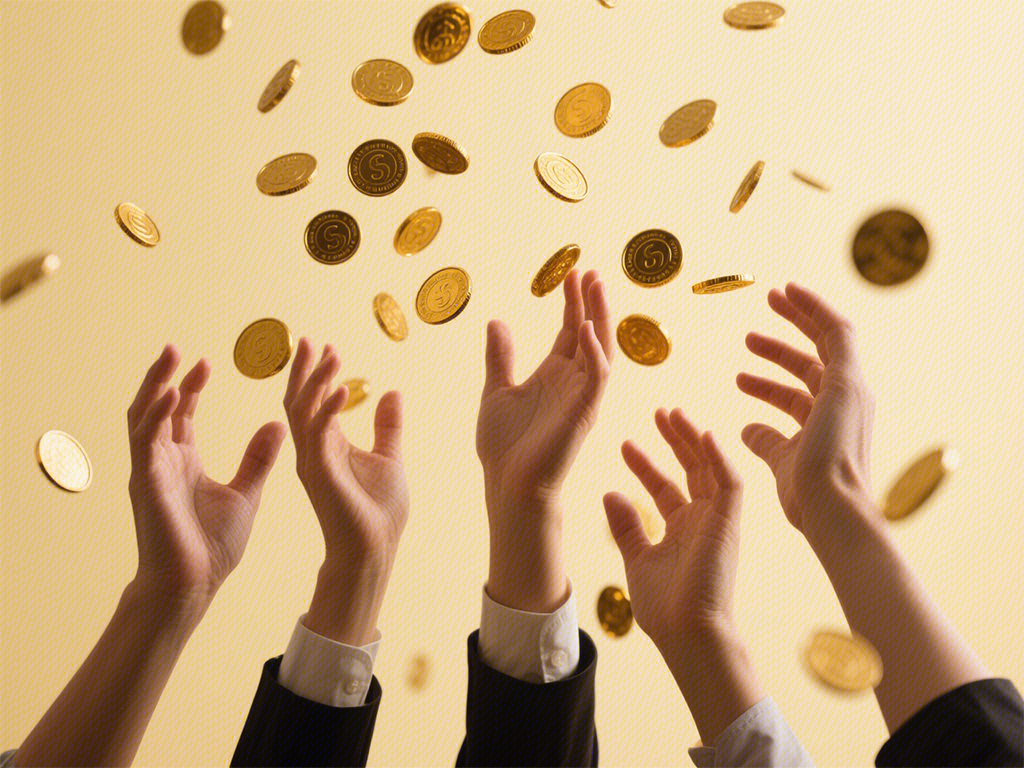 抢夺资金 天降金币 资金 货币 金融