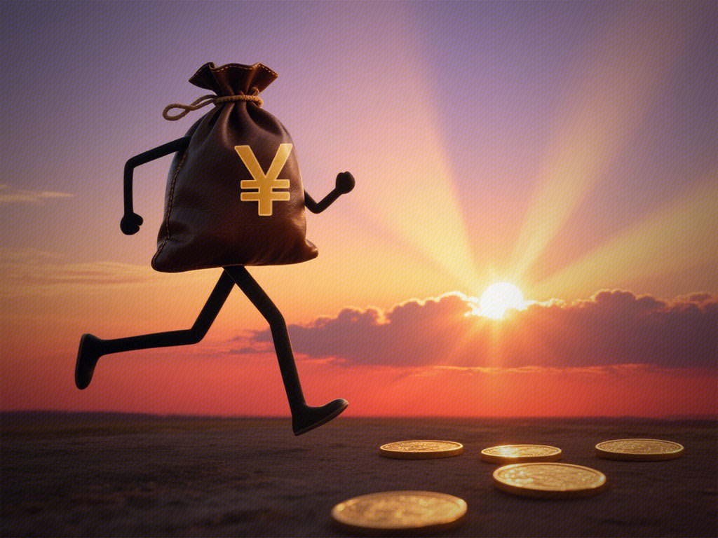 追债 追逐 债务问题 资金 金币 货币