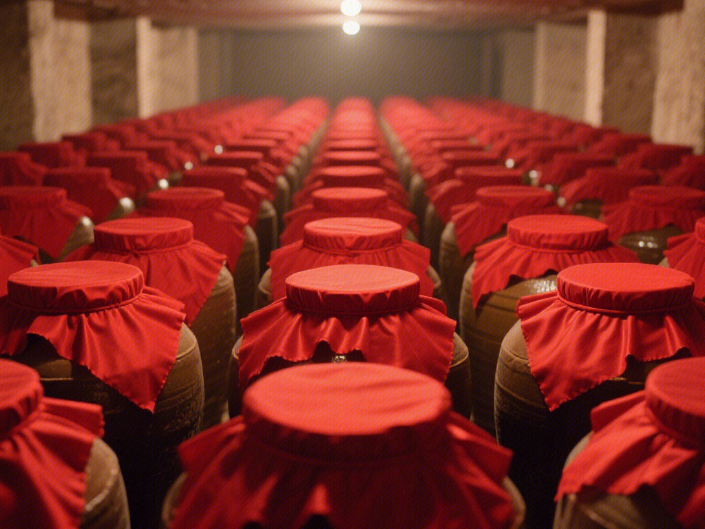 酒缸 中式酒窖 白酒 古法酿酒