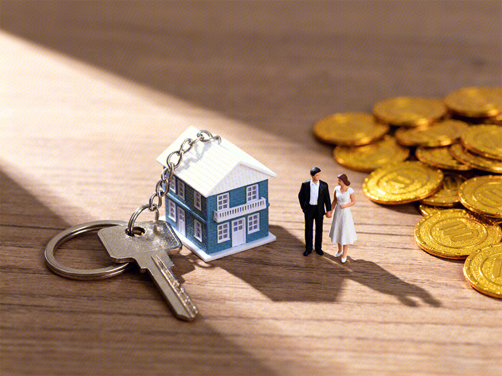 婚房 结婚 婚姻 房子 房产 金币 资金 交房