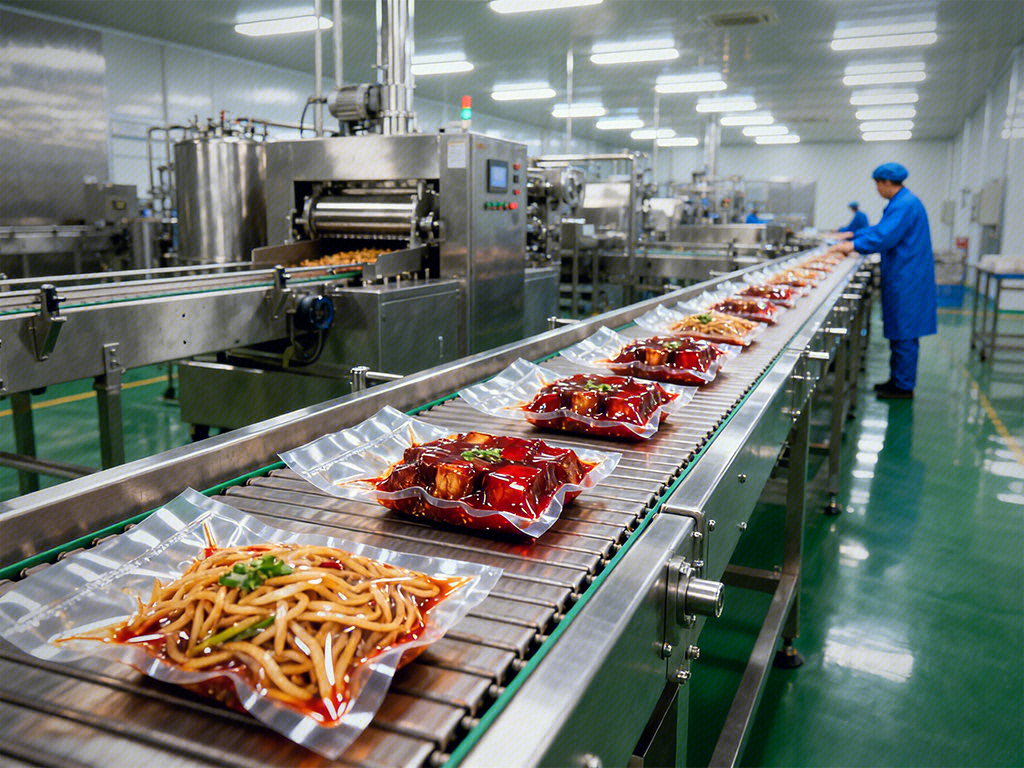 预制菜 预制调理食品 预制菜生产车间
