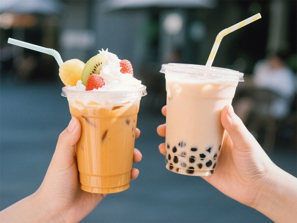 奶茶 果茶 饮品
