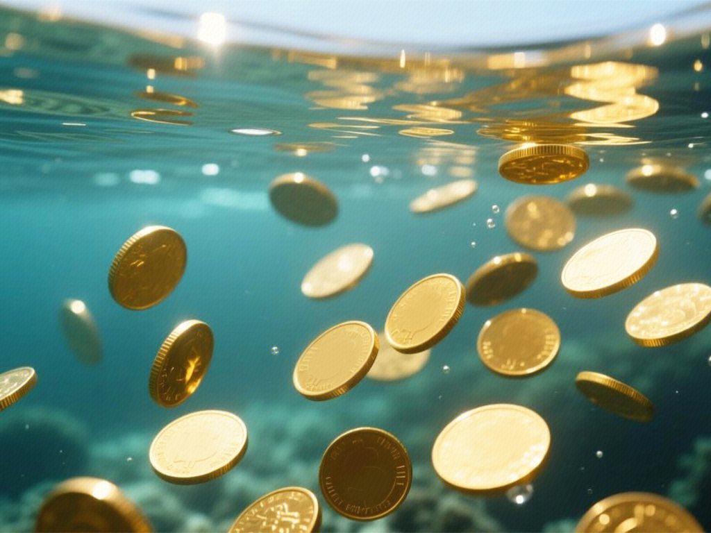 沉没资本 资金亏损 资金打水漂 金币 资金