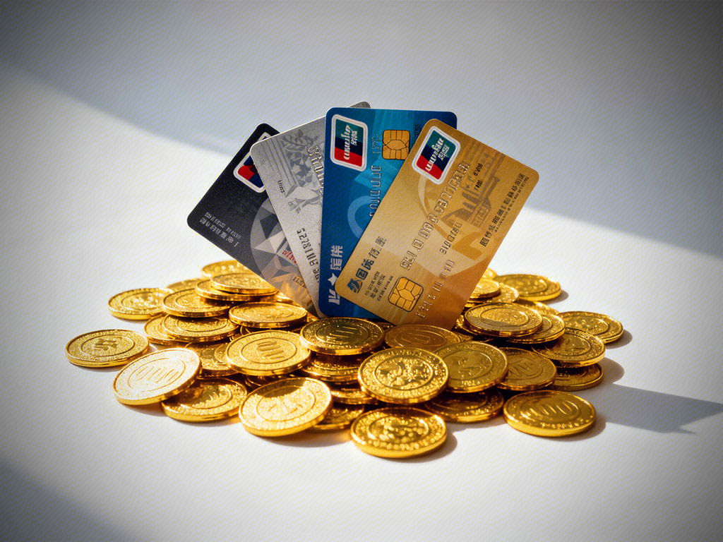 银行卡套现 信贷业务 财富管理 储蓄卡 金币 资金