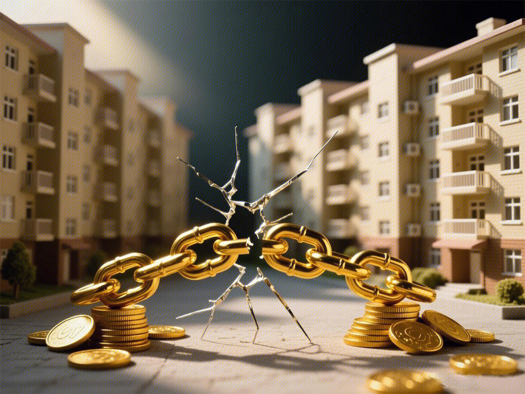 房地产资金链断链 房企融资问题 房地产金融风险显现