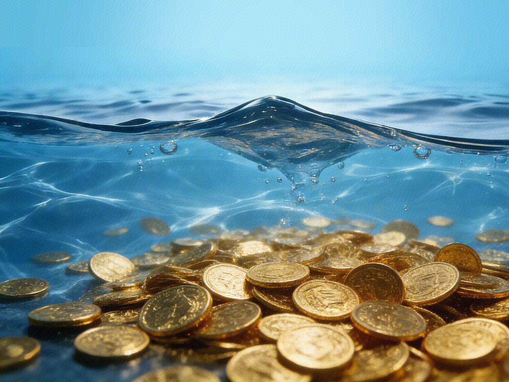 沉默资金 资金打水漂 钱财完全亏损 资金投入白费 金币 资金