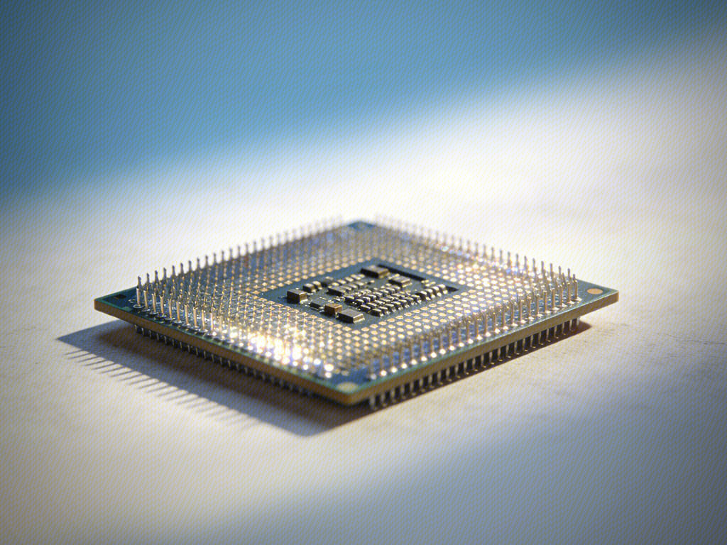 芯片 CPU 中央处理器 芯片 微电子技术